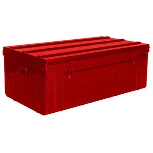 Cantine De Rangement Premium En Acier Rouge Lot De 3 : 95, 130 Et 175 Litres