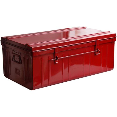 Cantine De Rangement Premium En Acier Rouge 95 Litres