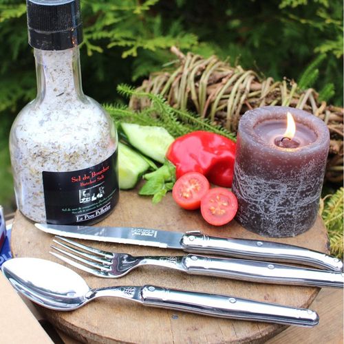 Coffret 6 Couteaux Steak Inox Laguiole En Inox