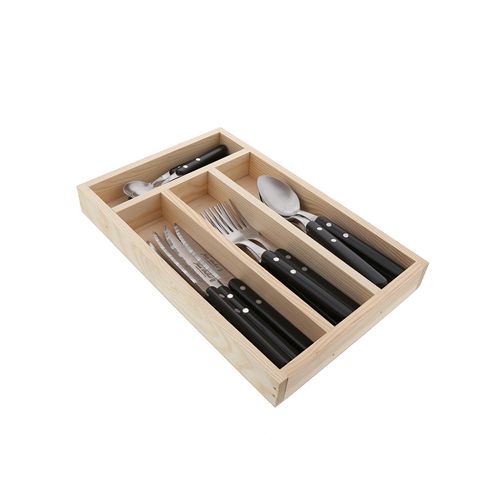 Ménagère Noirmoutier 16 Pièces Inox Tarrerias Bonjean, Couverts Neufs 24cm