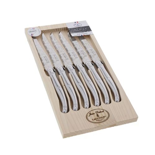 Coffret De 6 Couteaux à Steak Laguiole Inox - L0060014d32175