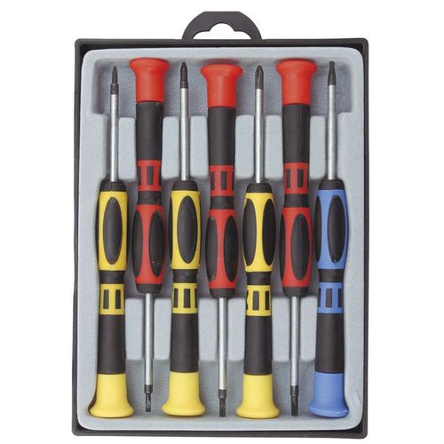 Tournevis De Précision Bi-matiere 7 Pieces