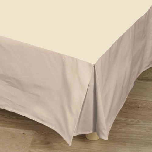 Cache Sommier Coton Made In France Naturel 90x190