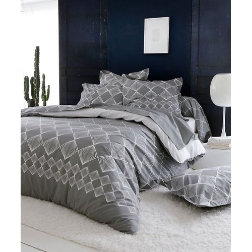 Housse De Couette Forever - 260x240 Cm - Gris Clair