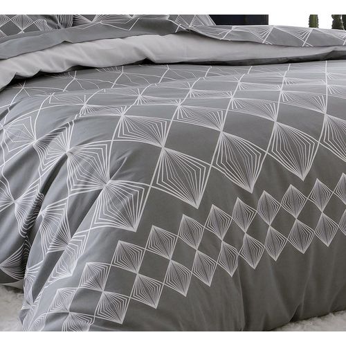 Parure De Lit Forever Gris 260x240 Cm - Tradilinge