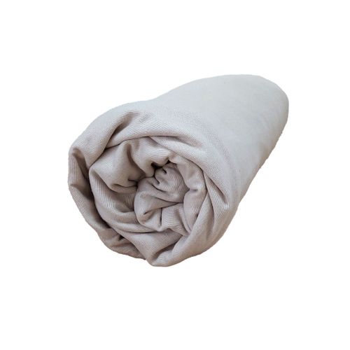 Drap Housse Flanelle Nougat 160x200 Cm