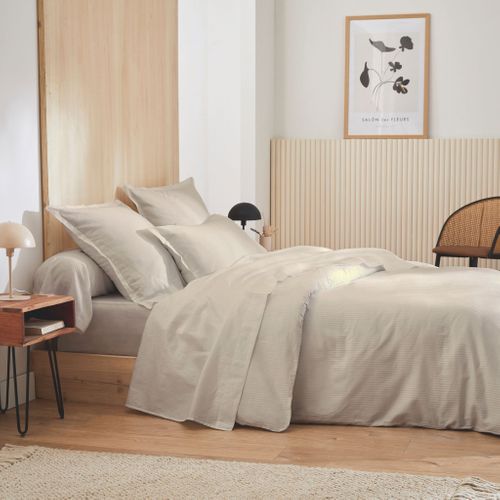 Housse De Couette Grand Hôtel Sable 260x240 Cm