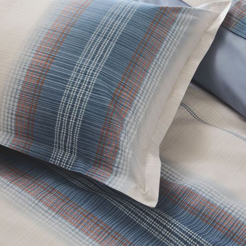 Parure De Lit Esteban Bleu 260x240 Cm