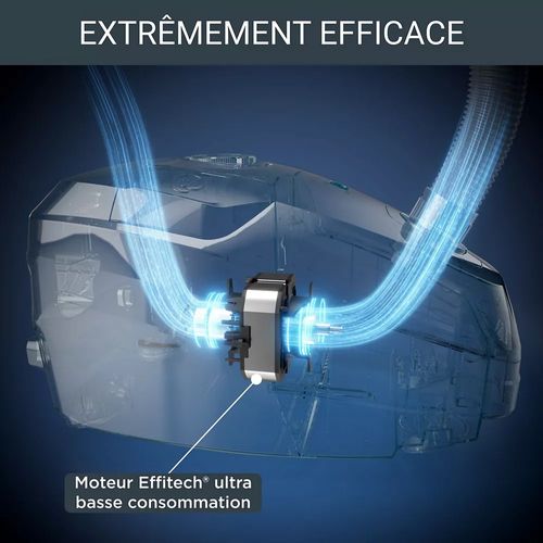 Aspirateur Traîneau 400w 64db Noir - Ro6179ea