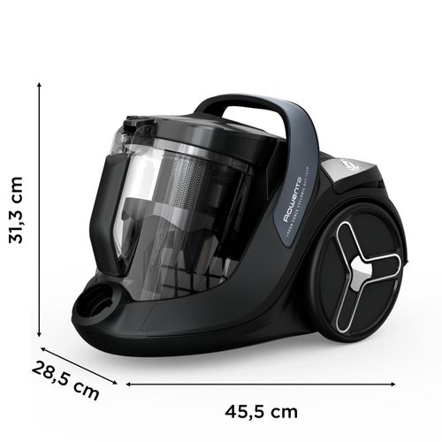 Aspirateur Traîneau Rowenta Ro7c36ea Sans Sac Noir