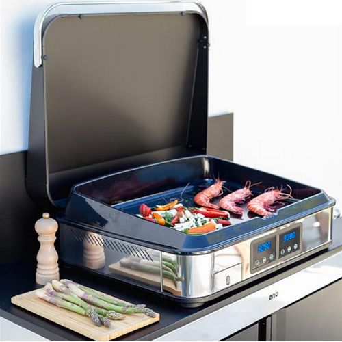 Plancha Électrique Plaque Fonte Émaillée 56x40cm - 575232014201