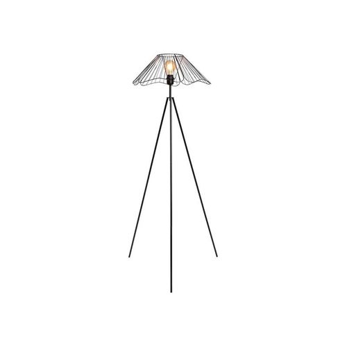 Lampadaire Filaire Métal Hibiscus Noir Ostaria