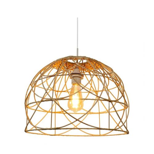 Suspension En Rotin Victoria D43 Gm - Naturel Clair