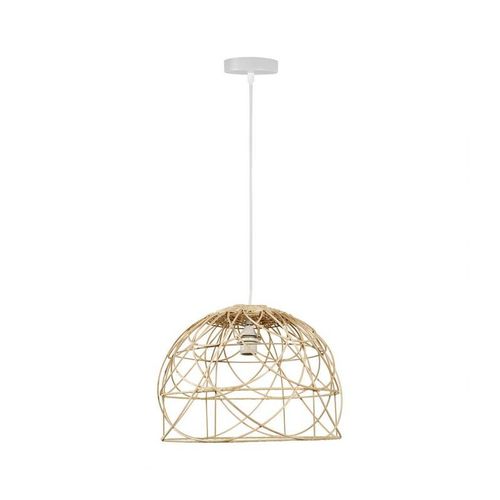 Suspension En Rotin Victoria D43 Gm - Naturel Clair