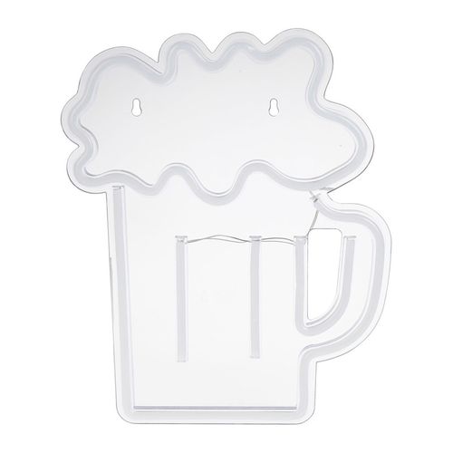 Néon Mural USB Chope De Bière Ostaria