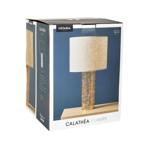 Lampe Métal Doré Ajouré Calathéa Ostaria