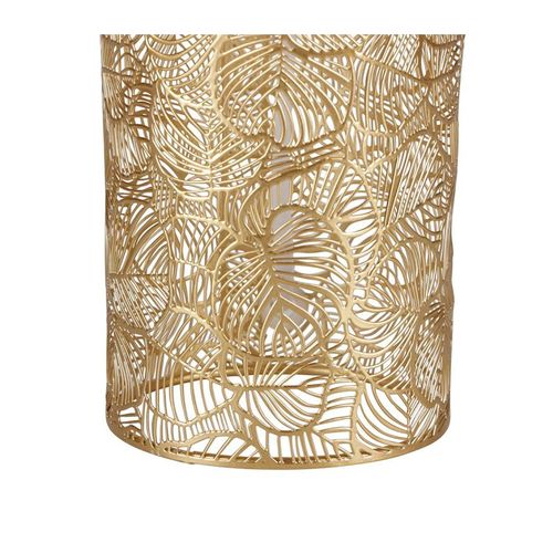 Lampe Métal Doré Ajouré Calathéa Ostaria