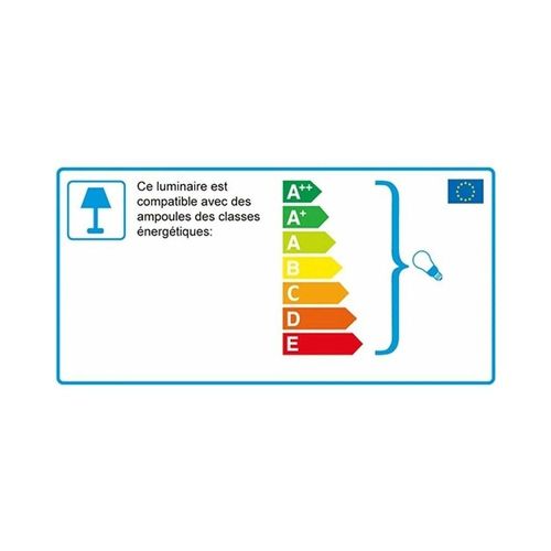 Lampe De Chevet En Métal Et Cannage
