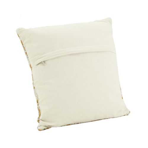 Coussin à Fleurs Jaune Et Blanc