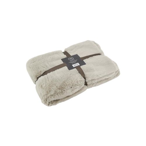 Plaid En Fourrure Toudou Gris