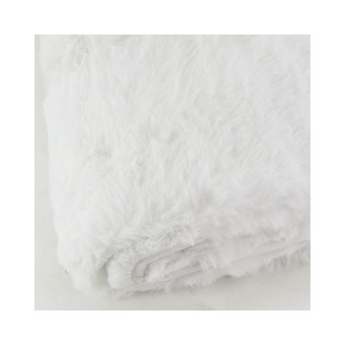 Plaid En Fourrure Toudou Ivoire