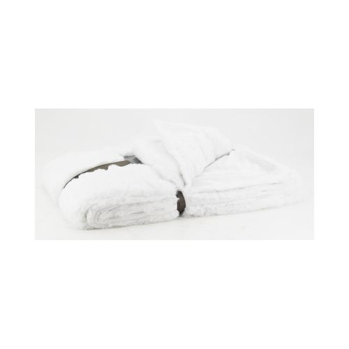 Plaid En Fourrure Toudou Ivoire