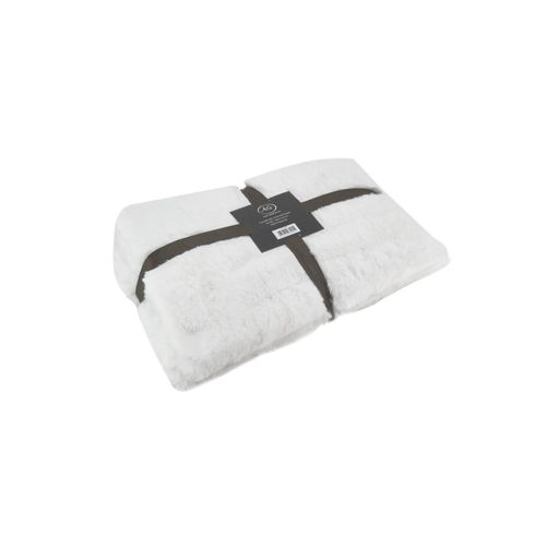 Plaid En Fourrure Toudou Ivoire