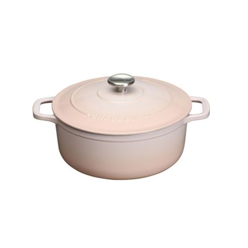 Cocotte Ronde En Fonte Émaillée 28cm Champagne - Puc472801a