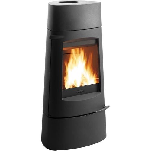 Poele à Bois - Invicta Aratos - Fonte - 8 Kw - Bûches 40 Cm