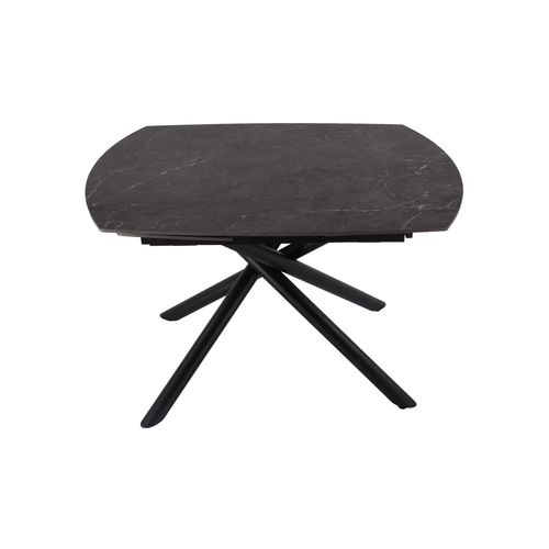 Table céramique L.120/180 CECILIA Gris anthracite
