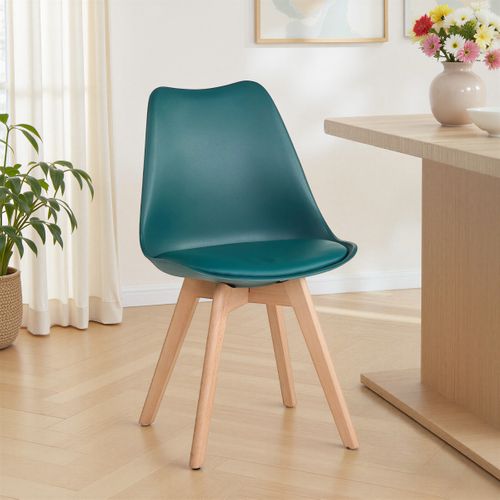 Chaise NORVEGE Bleu canard
