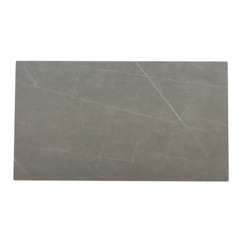 Table céramique L. 160 ELLA Gris clair