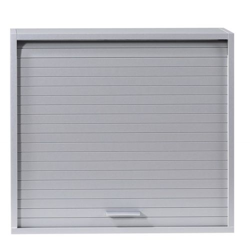 Meuble Cuisine Alu 1 Rideau 1 Etagère Largeur 60 H 53.6 P 25 Cm