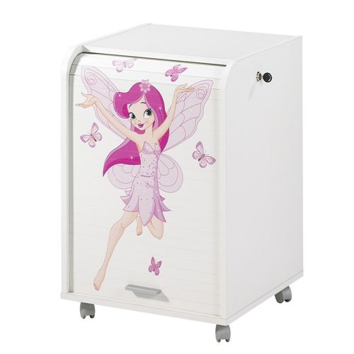 Caisson De Bureau Blanc 2 Tiroirs - Coloris: Fée 217