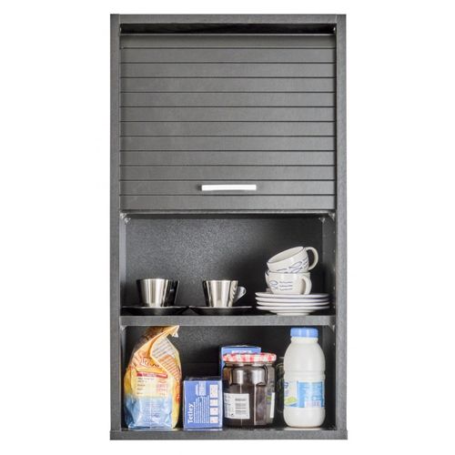 Meuble De Cuisine Noir L 40 Cm H 72 Cm