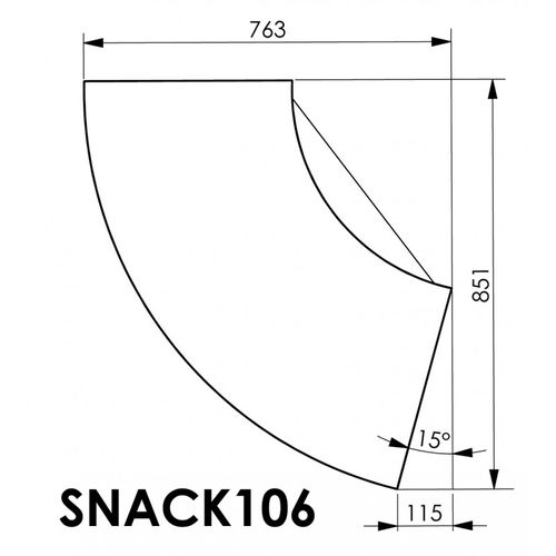 Meuble Comptoir Bar Noir 3 Niches Repose-pieds Métal 106,9 X 104,8 X 53,3 Cm - Coloris: Blanc