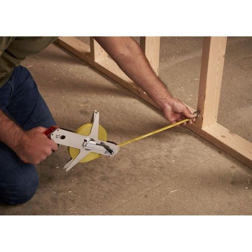 Décamètre Mesure Longue - 1-34-478 - 50 M X 12,7 Mm - Ruban Acier - Mabolon Master Ii