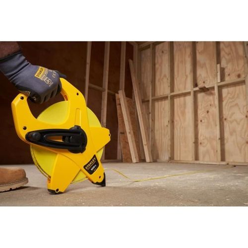 Mesure Longue Ruban 100mx12,7mm Fibre De Verre Powerwinder - 2-34-777