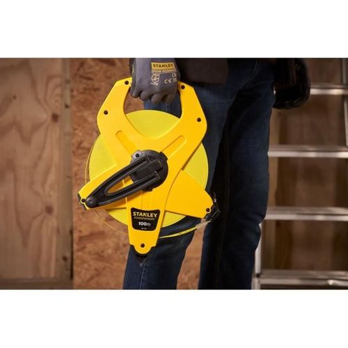 Mesure Longue Ruban 100mx12,7mm Fibre De Verre Powerwinder - 2-34-777