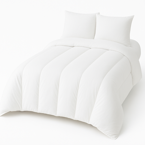 Couette Tempérée Microfibre Anti Acariens - 1 Personne 140 X 200 - Toutes Saisons