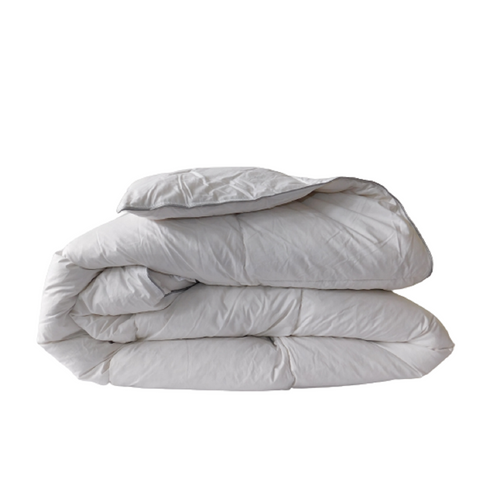 Couette Chaude Blanche Duvet - 2 Personnes 240x260 - Chaude
