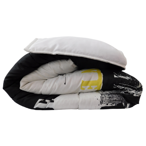 Couette Légère New York / Non Tissé Blanc - 1 Personne 140 X 200 - Spécial Été