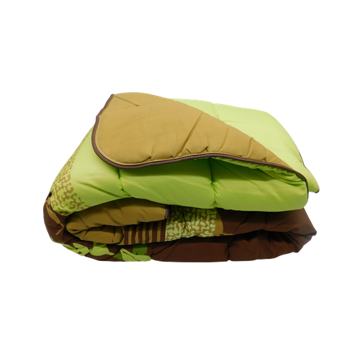 Couette Légère Imprimée Jungle - 2 Personnes 220 X 240 - Spécial Été - Mortreux