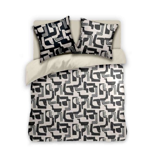 Couette Légère Imprimée / Uni Gris Clair - 1 Personne 140 X200 - Toutes Saisons