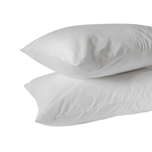 Lot De 2 Oreillers Moelleux Polycoton à Bouillir - 60 X 60 - 550grs