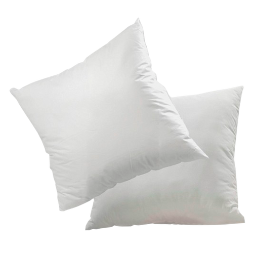 Lot De 2 Oreillers Moelleux Coton Percale Anti Acariens - 60 X 60 - 550grs