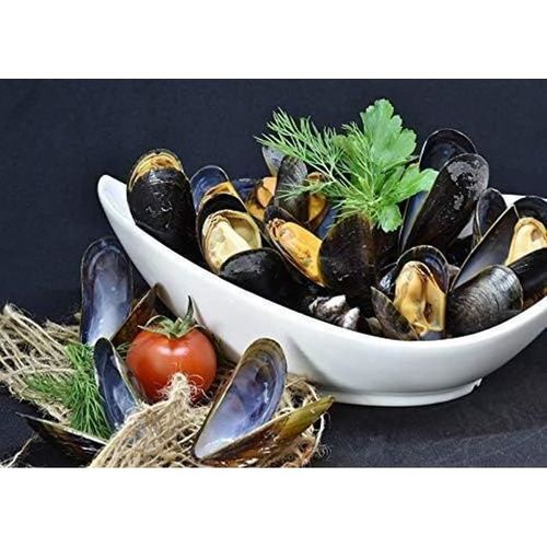 Marmite à Moule - 3645567 - En Acier Émaillé - Noir - 18 Cm - 2,7 Litres - Tous Feux Dont Induction