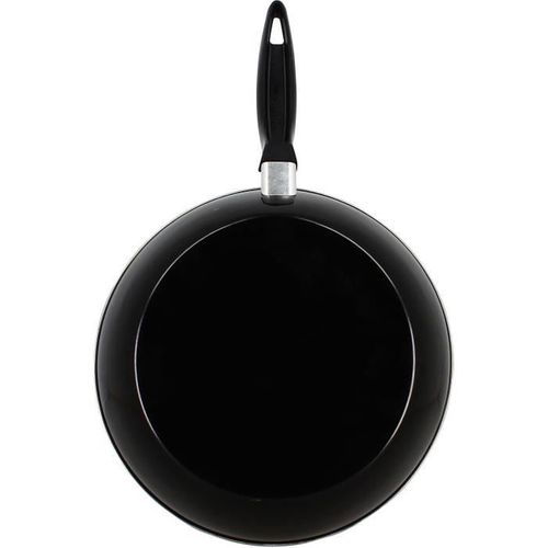 Poele à Frire - 3645749 - En Acier Émaillé - Noir - 26 Cm - Tous Feux Dont Induction