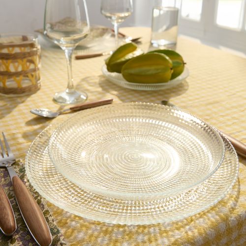 Assiette plate Ø. 27 cm GENERATION Transparent