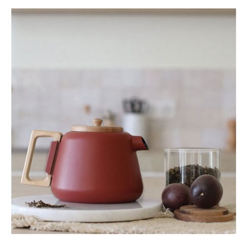 Théière En Fonte 1l Paprika - 7912175